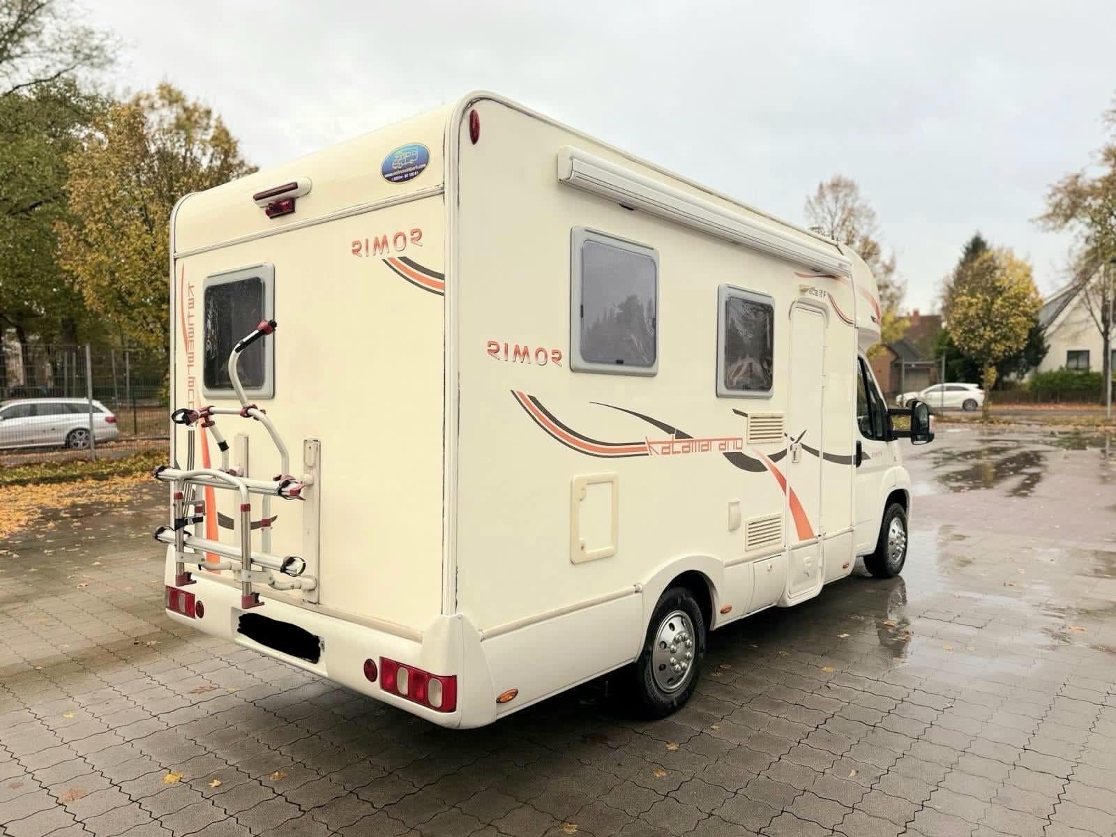 Rimor solaire/camping-car/auvent/TV/4 personnes