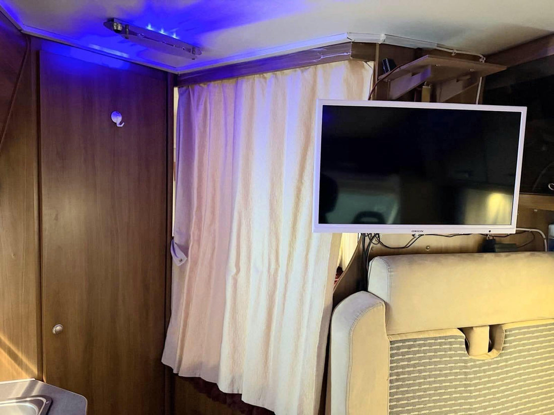 Rimor solaire/camping-car/auvent/TV/4 personnes