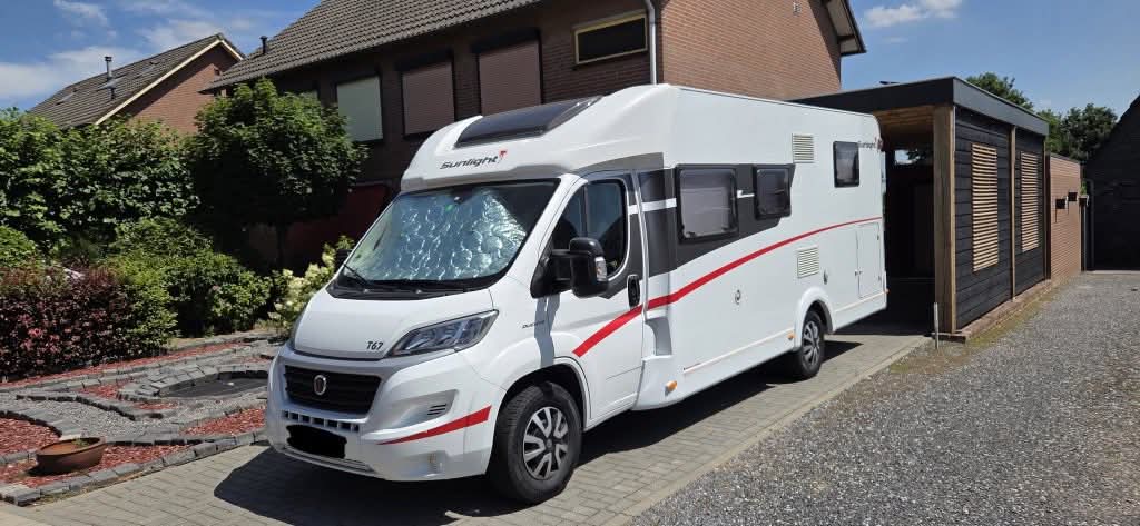 Sunlight T67 – année de fabrication 2020 - nouvelle courroie de distribution - i.s.t.z. pneus - 83710km - 140cv.