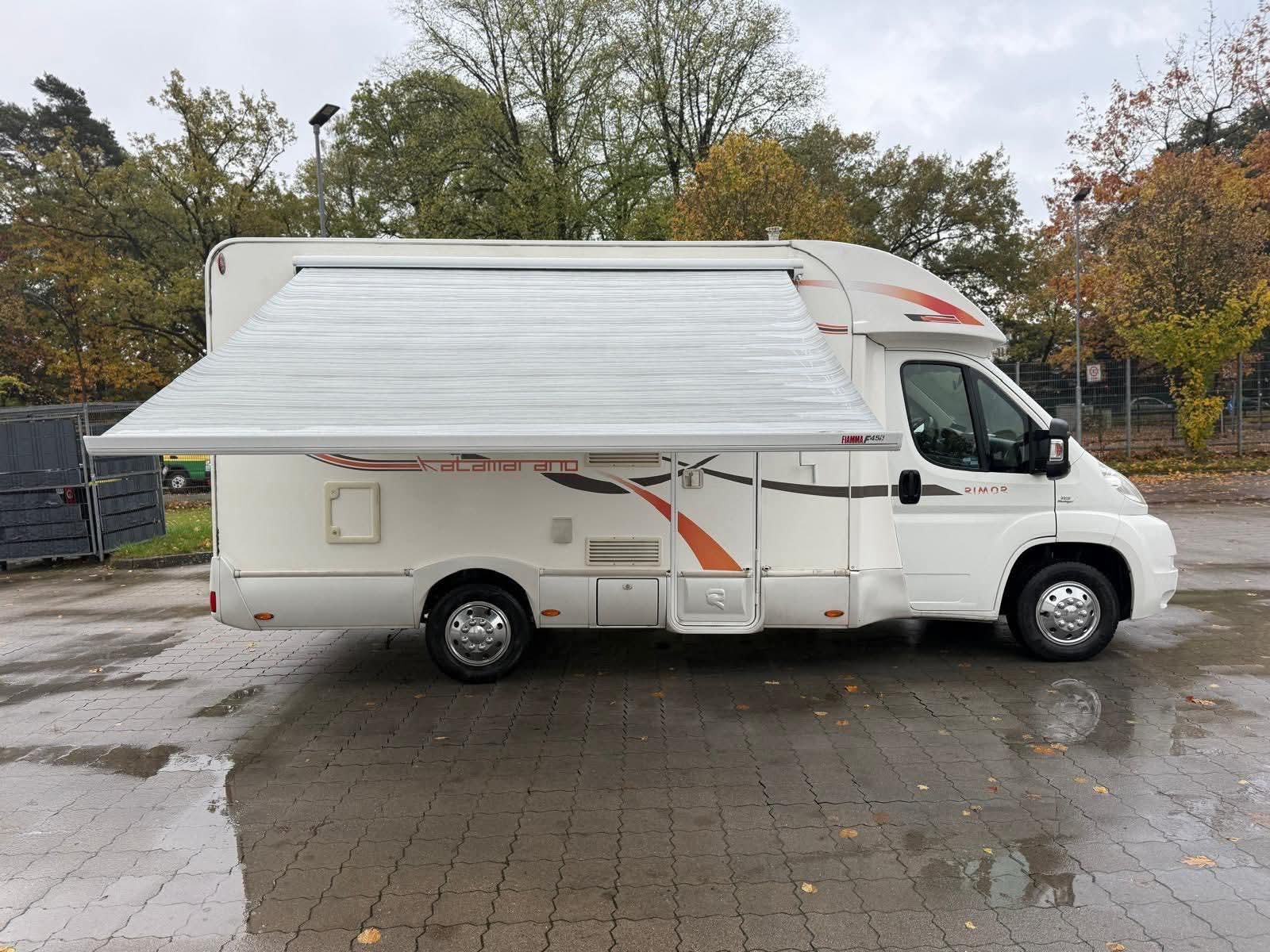 Rimor solaire/camping-car/auvent/TV/4 personnes