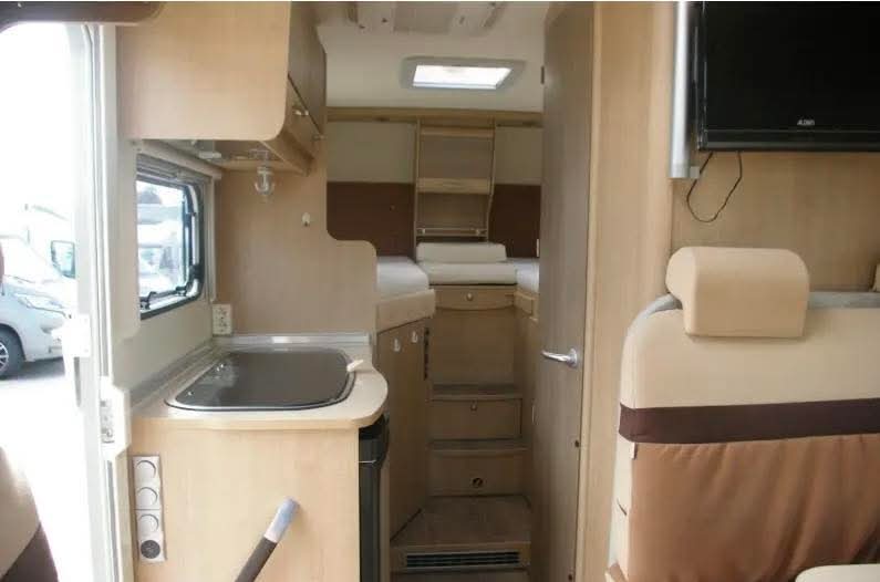 Bürstner Travel De T620 Lits Simples, Garage XXL